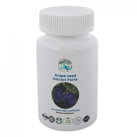 Medicinal Mushrooms and Plants - Grape Seed  Extract Forte 10:1 Capsules 120/500mg