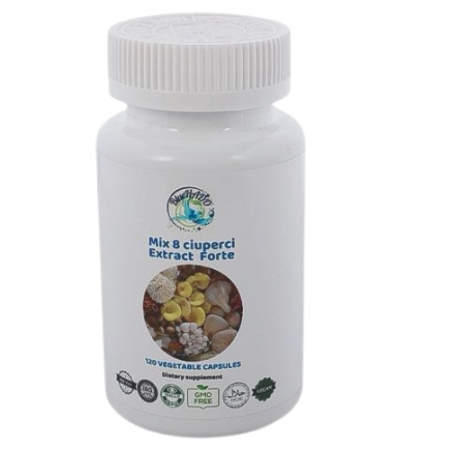 Remedii patologii sistem imunitar - Supliment Natural cu 8 Ciuperci Medicinale pentru Imunitate și Vitalitate