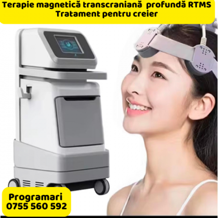 Terapie magnetică transcraniană  profundă RTMS Tratament pentru creier [3]