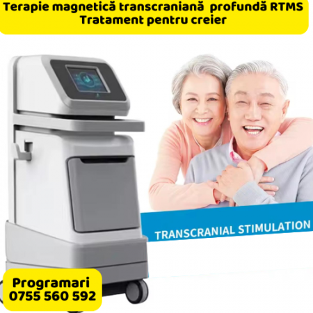 Terapie magnetică transcraniană  profundă RTMS Tratament pentru creier [2]