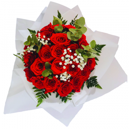 Buchete trandafiri rosii - Buchet "Amelia"