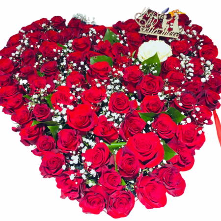 Cerere in casatorie - Aranjament floral "Avery"