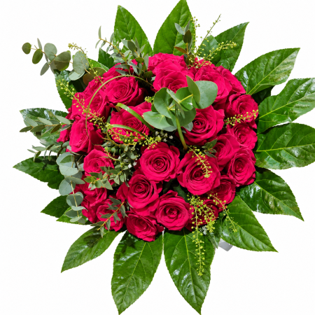 Buchete trandafiri rosii - Buchet "Olivia"