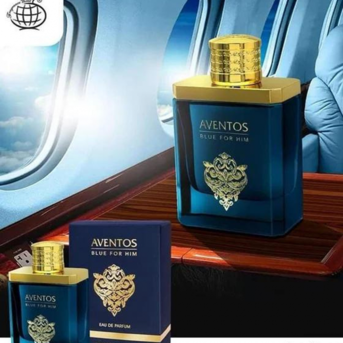 Aventos Blue for Him 100ml - Apa de Parfum, barbati [4]