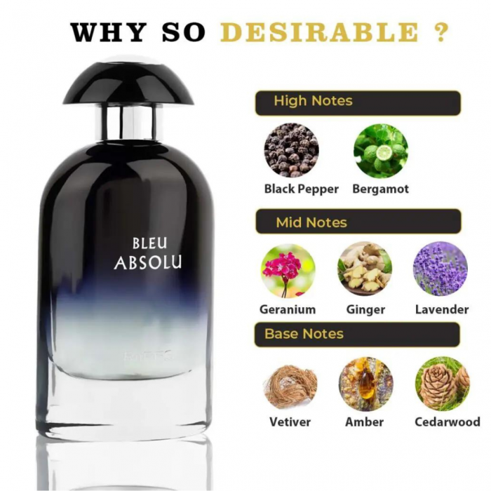 Bleu Absolu 100ml - Apa de Parfum, barbati [5]