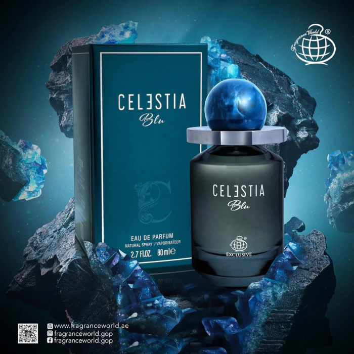 Celestia Blu 80ml - Apa de Parfum, barbati [3]