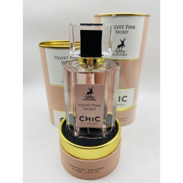 Chic Velvet Pink Secret 100ml - Apa de Parfum, dama [6]