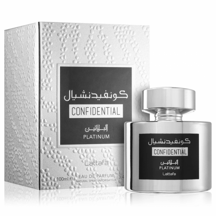 Confidential Platinum 100ml - Apa de Parfum, barbati [2]