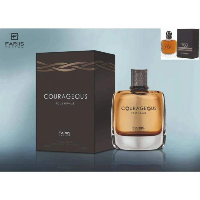 Courageous 100ml - Apa de Parfum, barbati [4]