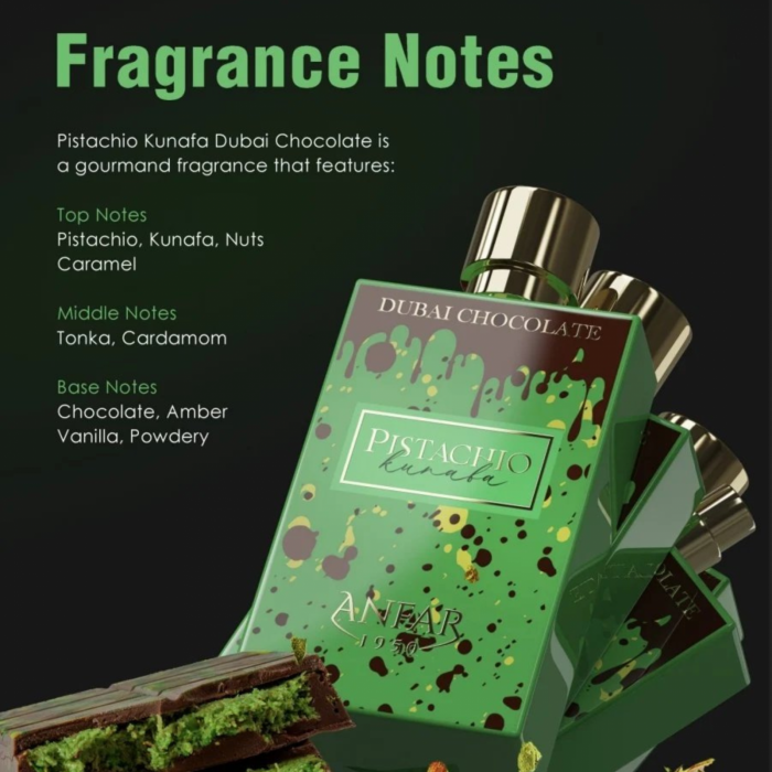 Dubai Chocolate - Pistachio Kunafa 80ml - Extract de Parfum, unisex [4]