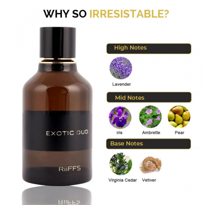 Exotic Oud 100ml - Apa de Parfum, barbati [4]