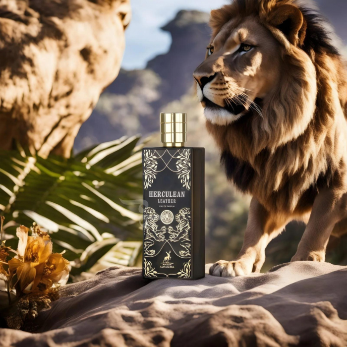 Herculean Leather 80ml - Apa de Parfum, unisex [3]