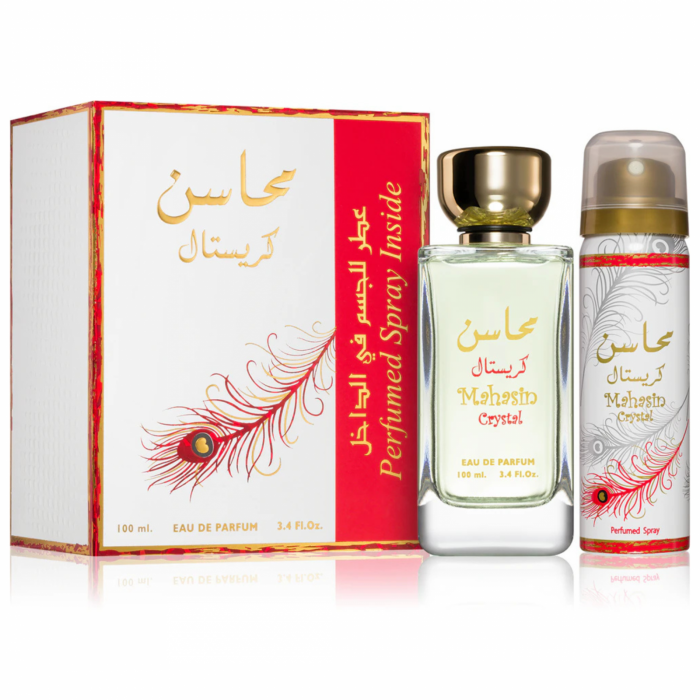 Mahasin Crystal 100ml (set) - Apa de Parfum, dama [5]