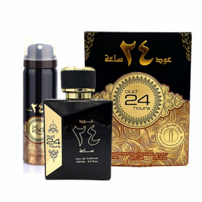 Oud 24 Hours 100ml (set) - Apa de Parfum, unisex [5]