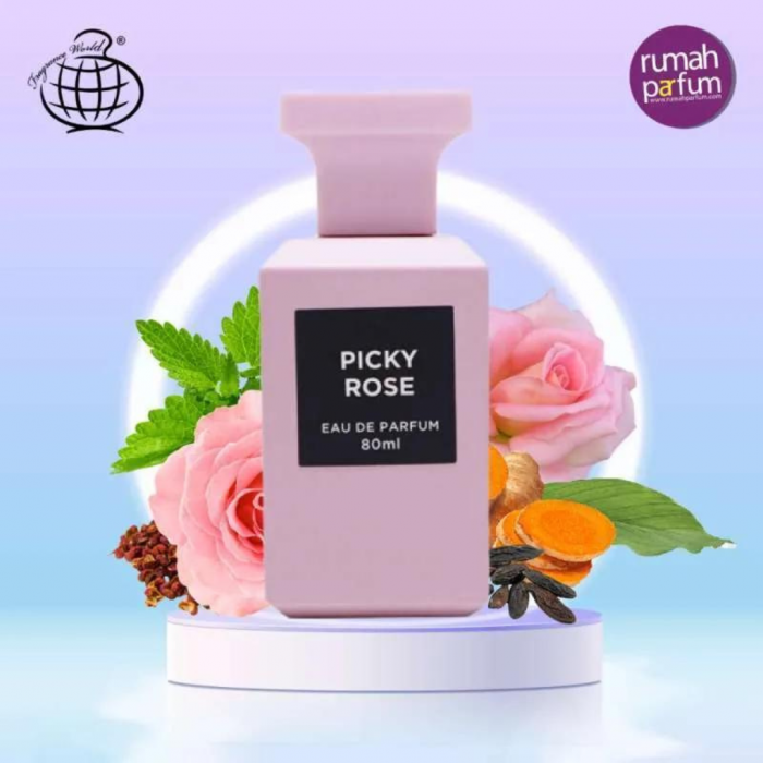 Picky Rose 80ml - Apa de Parfum, unisex [4]