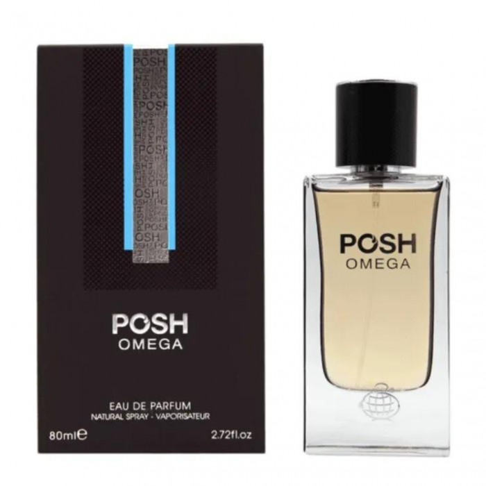 Posh Omega 80ml - Apa de Parfum, barbati [3]