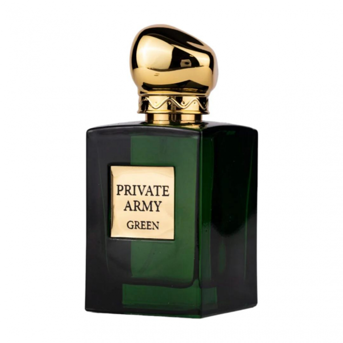 Private Army Green 100ml - Apa de Parfum, unisex [2]