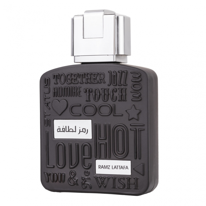 Ramz Lattafa Silver 100ml - Apa de Parfum, barbati [4]