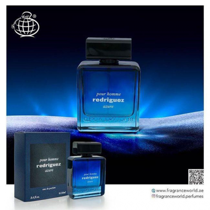 Redriguez Azure 100ml - Apa de Parfum, barbati [4]