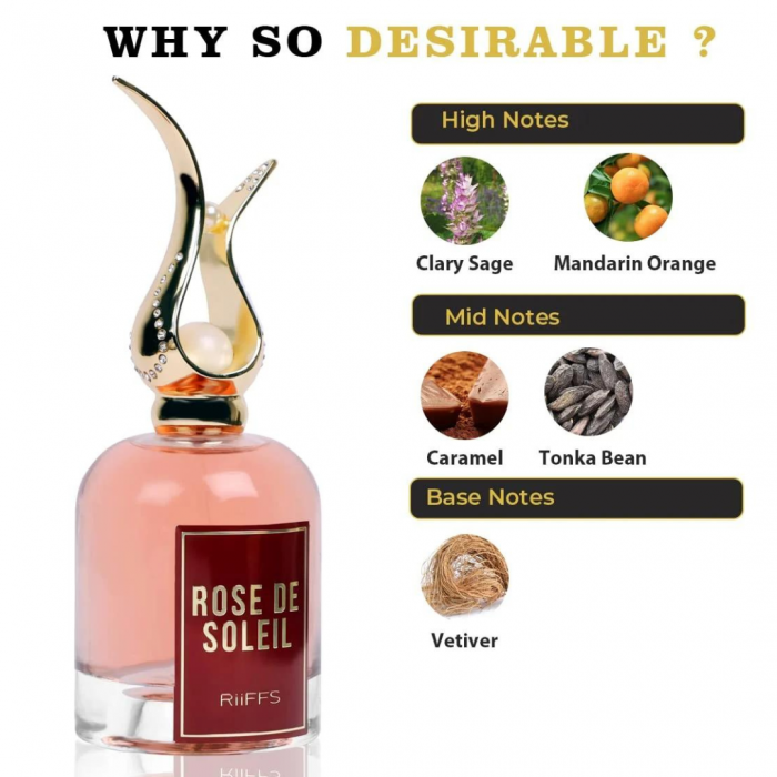 Rose de Soleil 100ml - Apa de Parfum, dama [5]