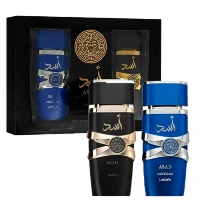 Set cadou barbati: Asad 100ml + Asad Zanzibar 100ml [1]