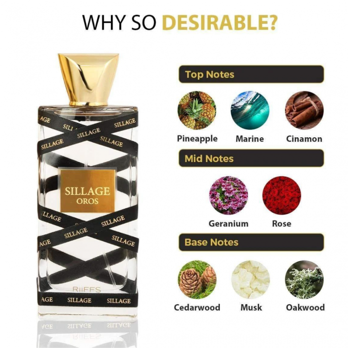 Sillage Oros 100ml - Apa de Parfum, unisex [5]