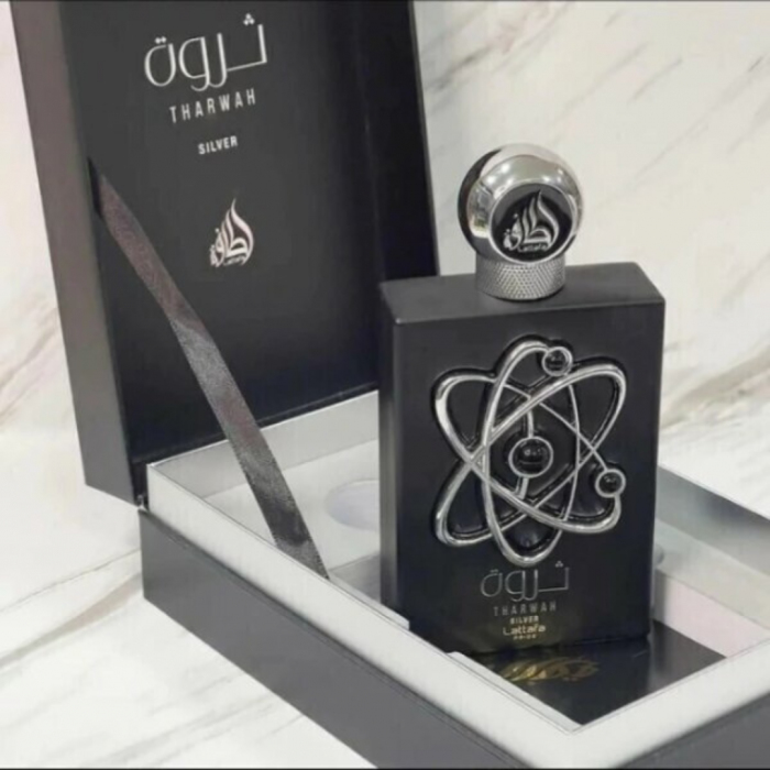 Tharwah Silver 100ml - Apa de Parfum, barbati [4]