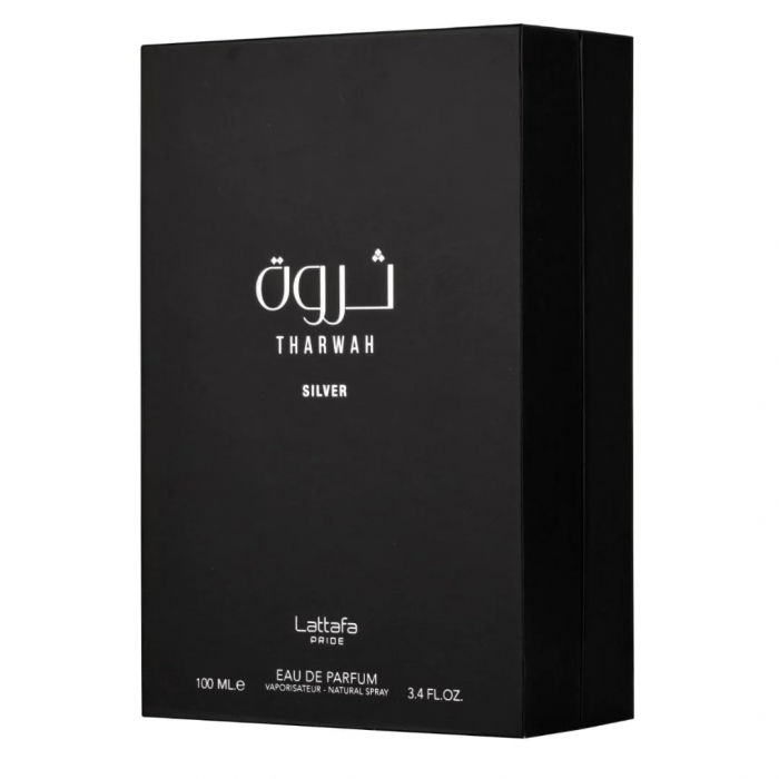 Tharwah Silver 100ml - Apa de Parfum, barbati [3]