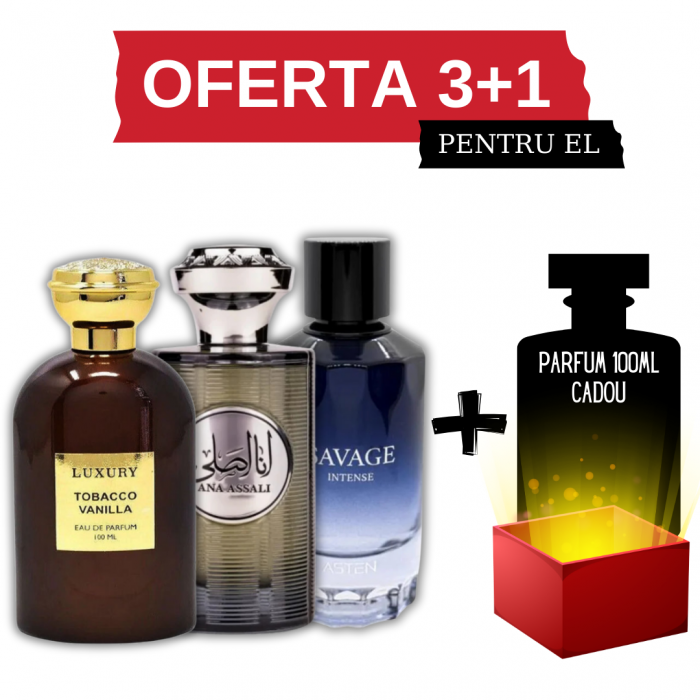 Tobacco Vanilla + Ana Assali + Savage Intense + Cadou 100ml [1]