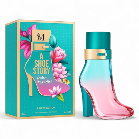 Parfumuri Florale - A Shoe Story Lost In Paradise 100ml - Apa de Parfum, dama| Inspirat din Good Girl Hair Mist Carolina Herrera