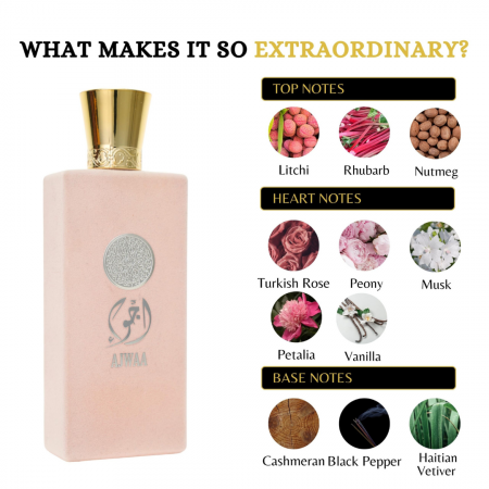 Ajwaa Roses 100ml - Apa de Parfum, dama [2]