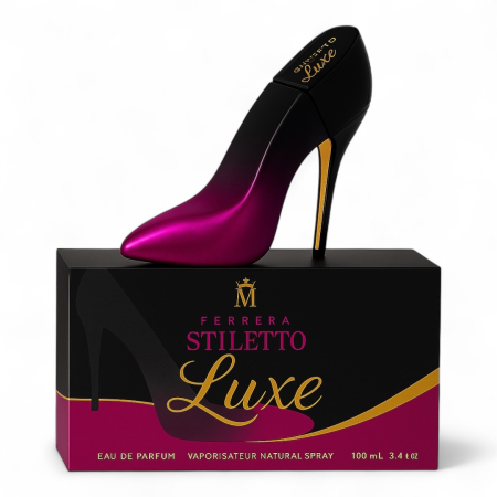 Parfumuri Citrice - Ferrera Stilleto Luxe 100ml - Apa de Parfum, dama| Inspirat din Good Girl Dazzling Garden Carolina Herrera