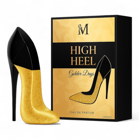 Parfumuri Florale - High Heel Golden Days 90ml - Apa de Parfum, dama| Inspirat din Good Girl Glorious Gold
