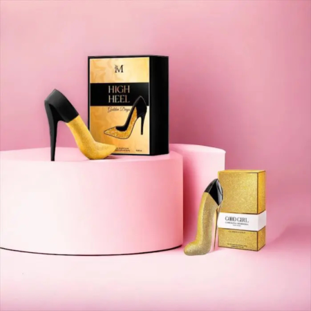 High Heel Golden Days 90ml - Apa de Parfum, dama| Inspirat din Good Girl Glorious Gold [1]