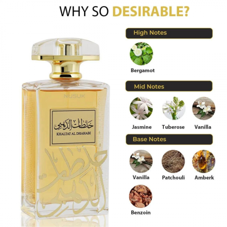 Khaltat al Dhahabi 100ml - Apa de Parfum, dama [4]