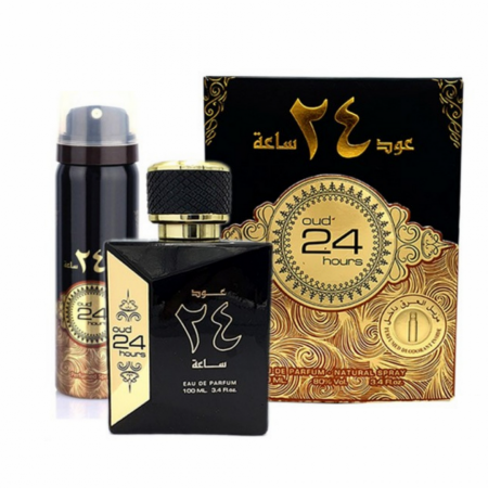 Oud 24 Hours 100ml (set) - Apa de Parfum, unisex [4]