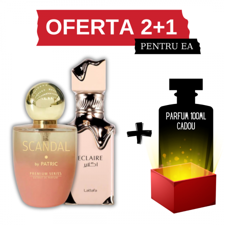 Oferta 2+1 - Scandal + Eclaire + Cadou 100ml