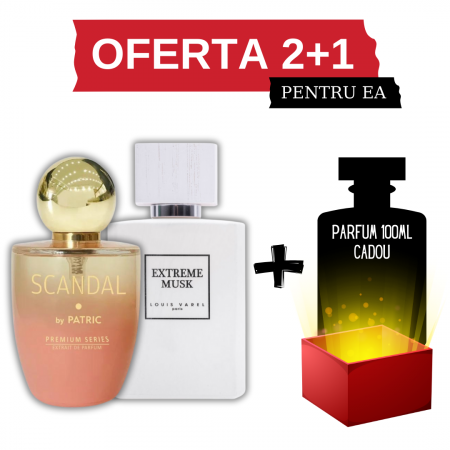 Oferta 2+1 - Scandal + Extreme Musk + Cadou 100ml