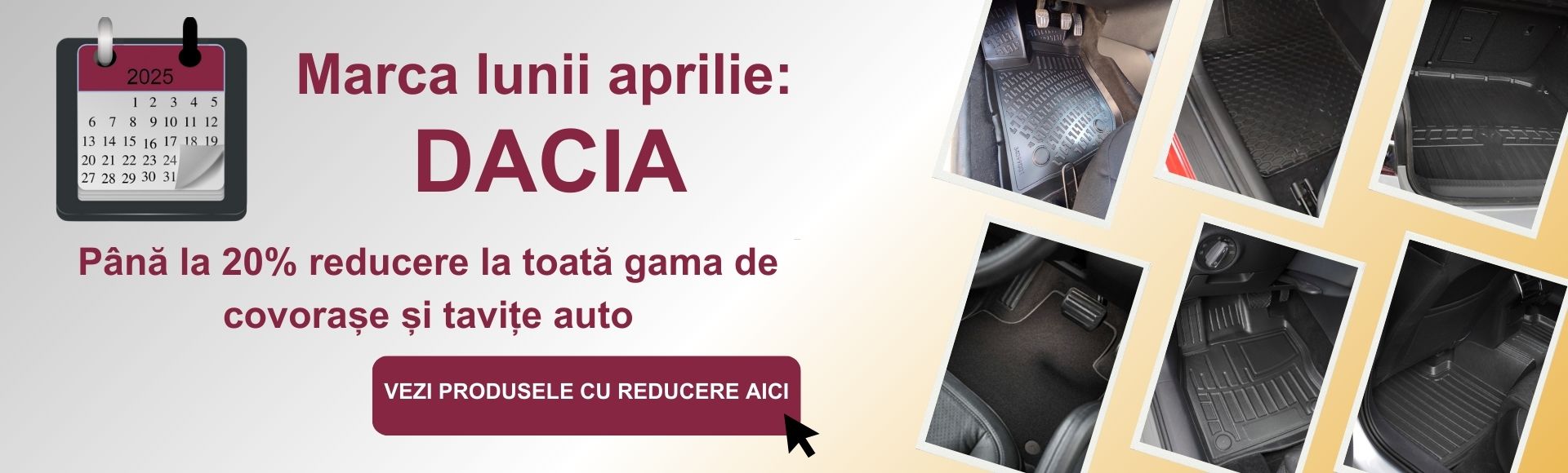 Reduceri luna aprilie Dacia