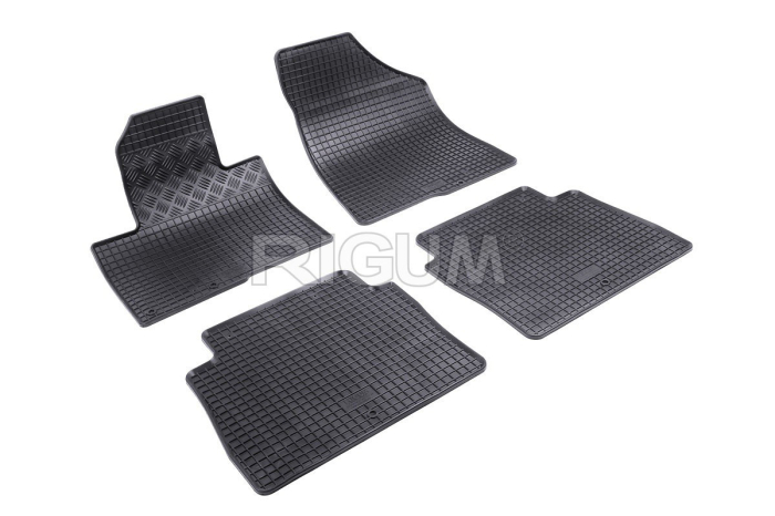 Covorase auto cauciuc Hyundai Santa Fe 2 facelift 2010-2012  [1]