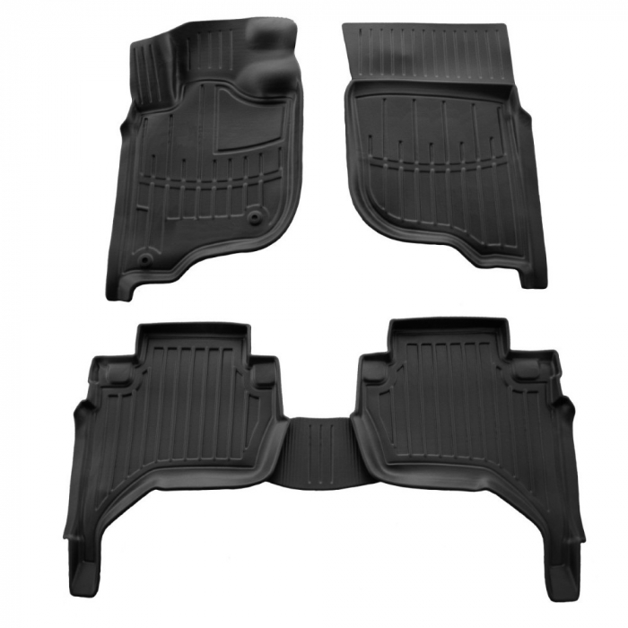 Covorase auto cauciuc pentru Mitsubishi L200 2006-2015 [1]
