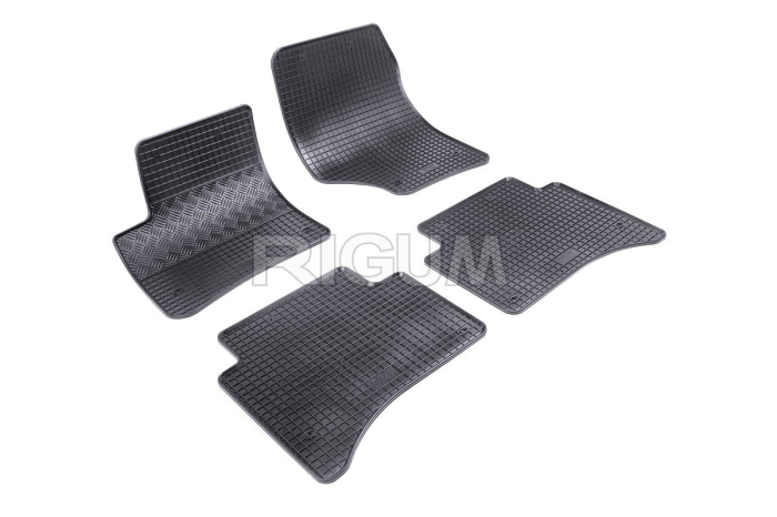 Covorase auto cauciuc Porsche Cayenne 1 2002-2010  [1]