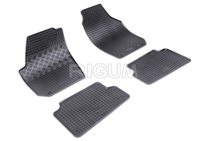 Covorase auto cauciuc Skoda Fabia 2 2007-2014  [1]
