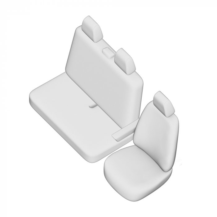 Huse scaun Renault Master 2+1 2020-  [2]