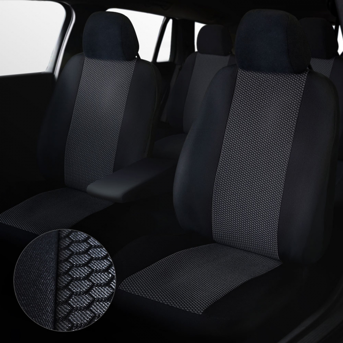 SET HUSE SCAUN FIT DACIA LOGAN 2 2012-2020 BANCHETA FRACTIONATA [2]