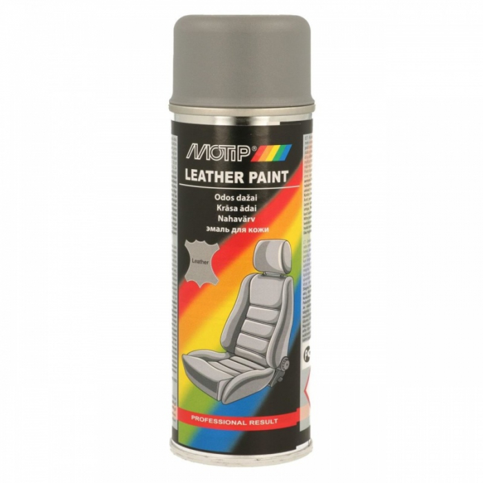 Vopsea Spray Pentru Piele Gri 200 Ml [1]