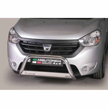 Bullbar Dacia - Bullbar Dacia Dokker 63mm 2012>