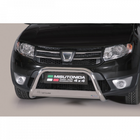 Bullbar Dacia - Bullbar Dacia Sandero Stepway 63mm 2013>2019