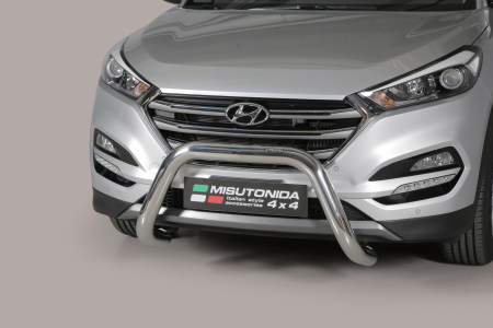 Bullbar Hyundai - Bullbar Hyundai Tucson 76mm 2015>2017