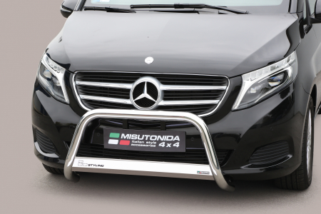 Bullbar Mercedes - Bullbar Mercedes V-Class 63mm 2014>2019